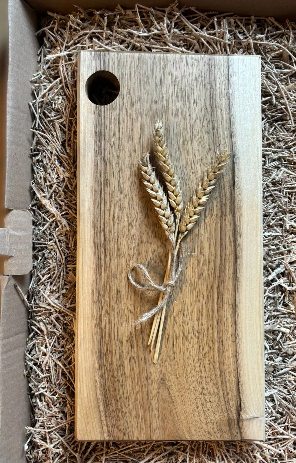 Deska do krojenia z orzecha włoskiego - monolit Driftwood nr 5