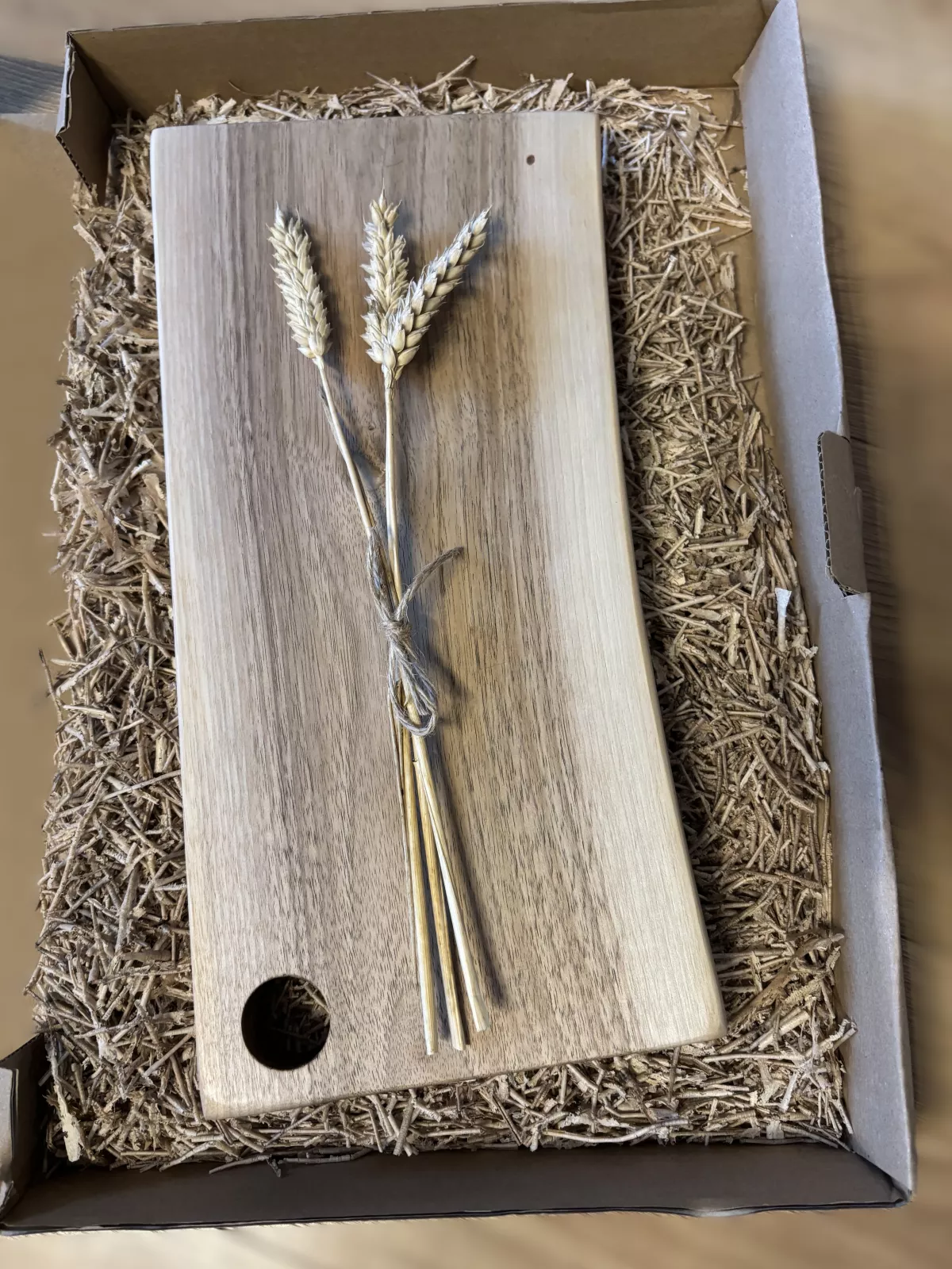 Deska do krojenia z orzecha włoskiego - monolit Driftwood nr 7