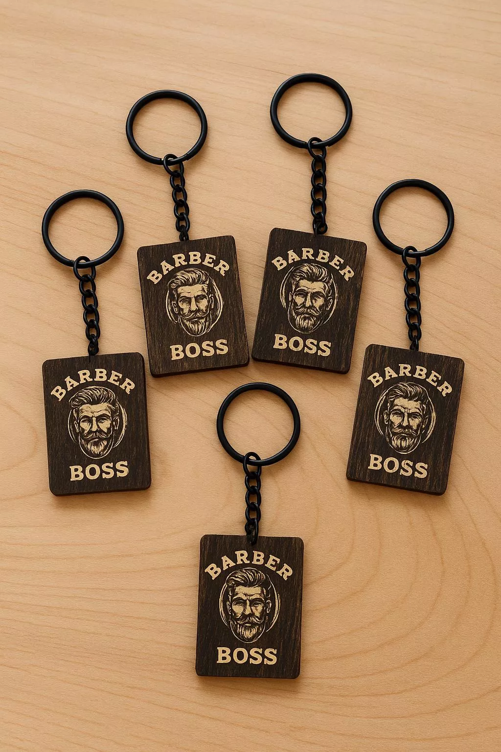 Personalizowane breloki drewniane Driftwood