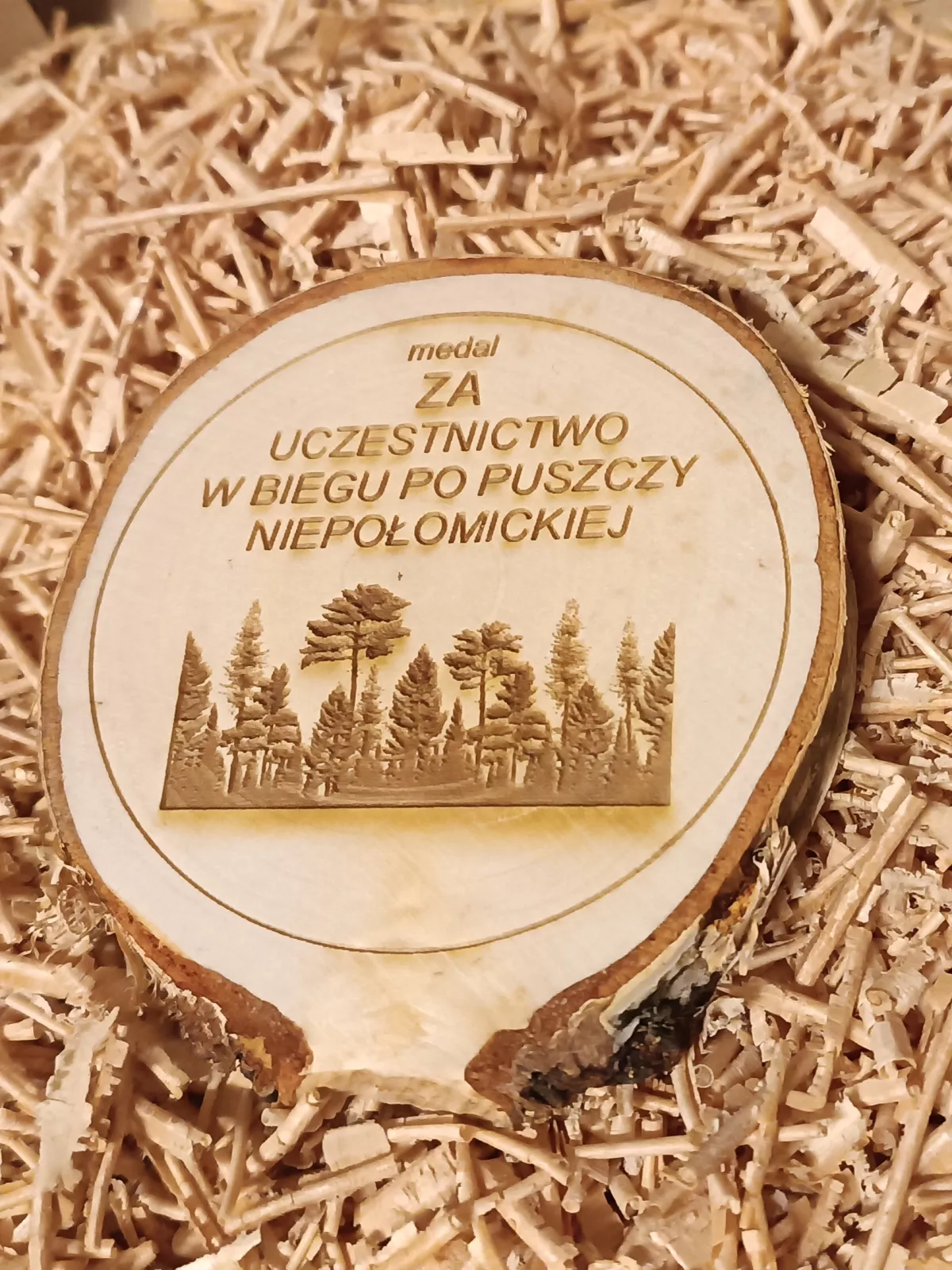 Medal na różne okazje personalizowany Driftwood
