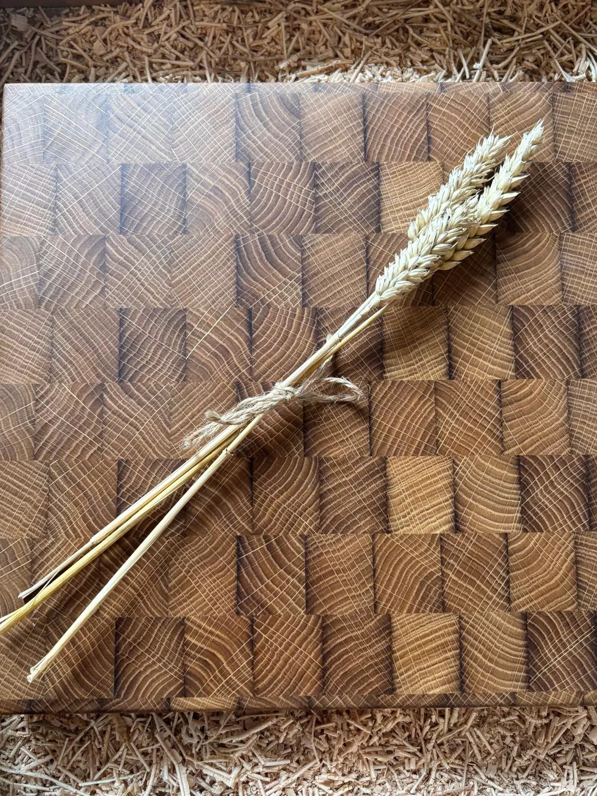 Deska do kroejnia sztorcowa dębowa 30 na 30 Driftwood nr 14