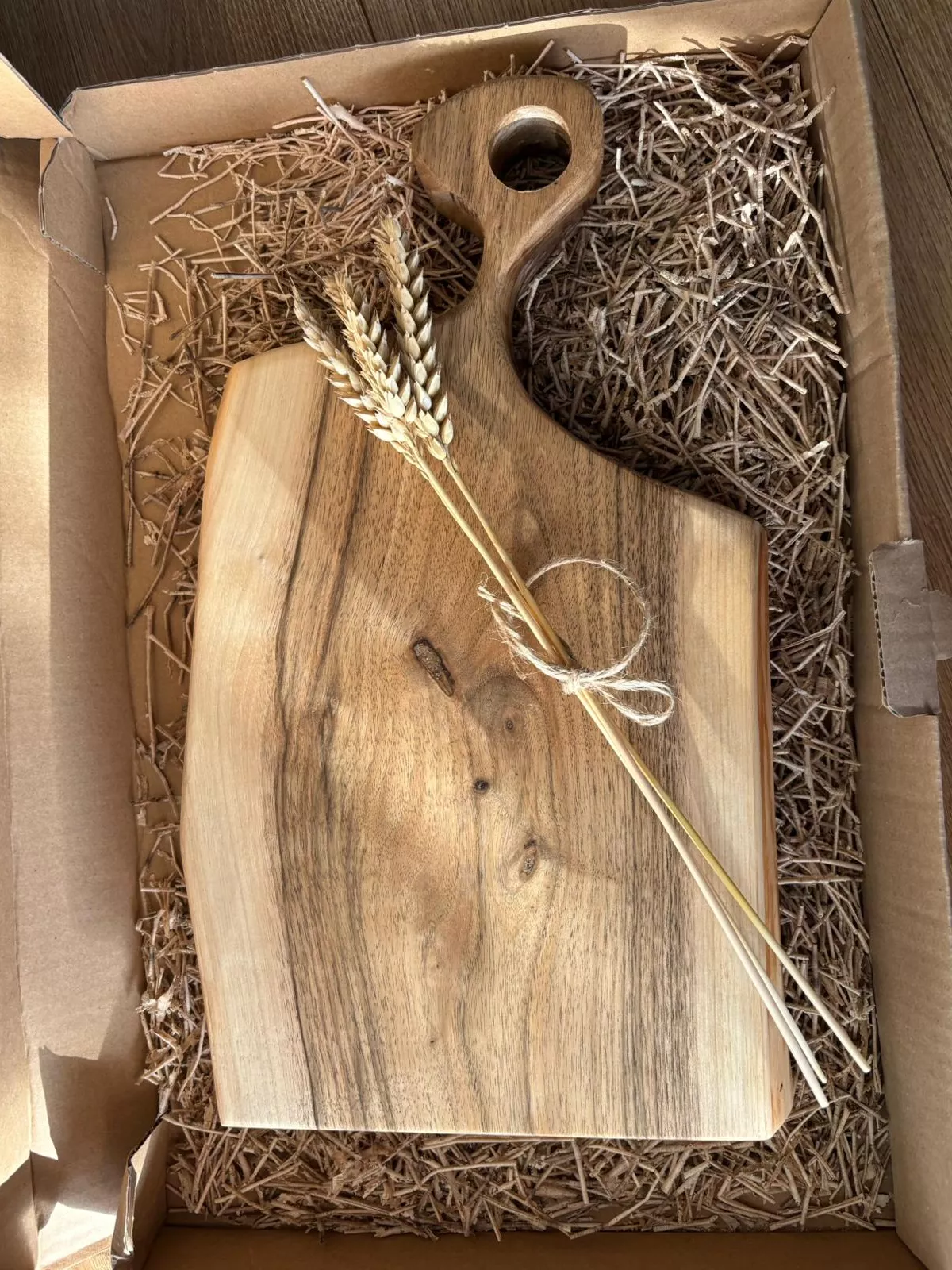 Deska do krojenia z orzecha włoskiego - monolit Driftwood nr 7