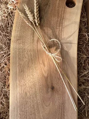 Deska do krojenia z orzecha włoskiego - monolit Driftwood nr 8