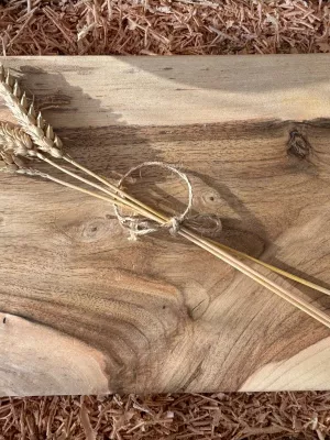 Deska do krojenia z orzecha włoskiego - monolit Driftwood nr 9