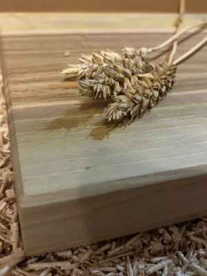 Deska do krojenia z orzecha włoskiego - monolit Driftwood 17