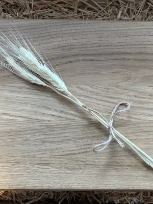 Dębowa deska do krojenia gruba solidna na prezent pod grawer nr 1