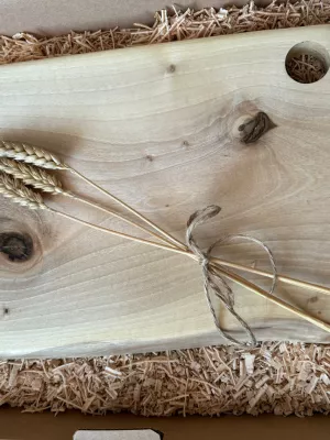 Deska do krojenia z orzecha włoskiego - monolit Driftwood 14