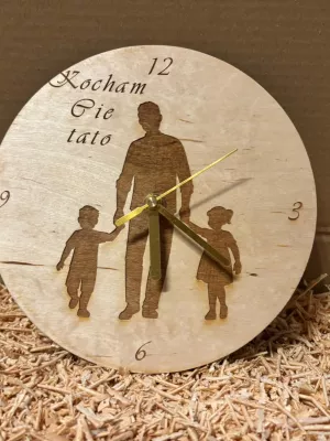 Zegar personalizowany na różne okazje Driftwood