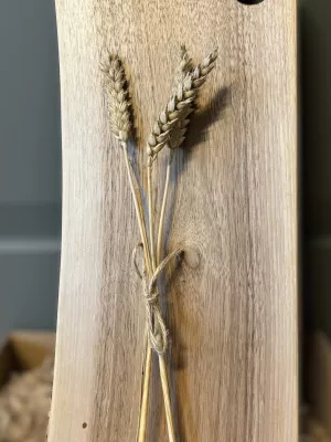 Deska do krojenia z orzecha włoskiego - monolit Driftwood nr 7