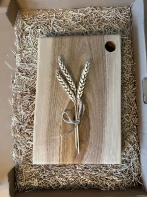 Deska do krojenia z orzecha włoskiego - monolit Driftwood nr 3