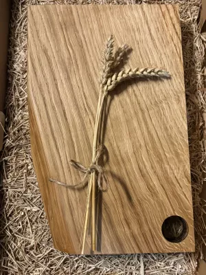 Dębowa deska do krojenia 2 - monolit Driftwood