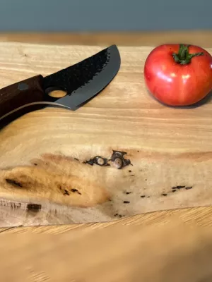 Deska do krojenia z orzecha włoskiego - monolit Driftwood nr 6