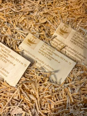 Wizytówki 10 szt  Driftwood