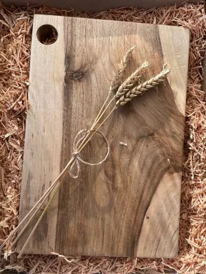 Deska do krojenia z orzecha włoskiego - monolit Driftwood nr 9