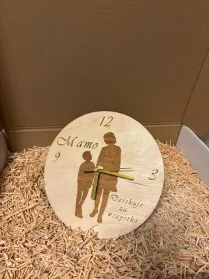 Zegar personalizowany na różne okazje Driftwood