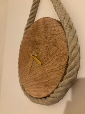 zegar ścienny boho driftwood