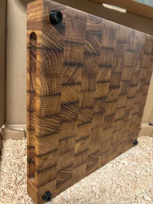 Deska dębowa sztorcowa do krojenia Driftwood