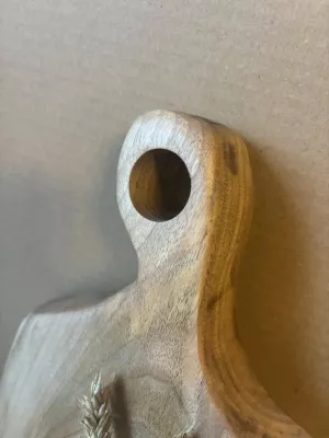 Deska do krojenia z orzecha włoskiego - monolit Driftwood nr 12