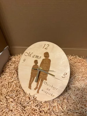 Zegar personalizowany na różne okazje Driftwood