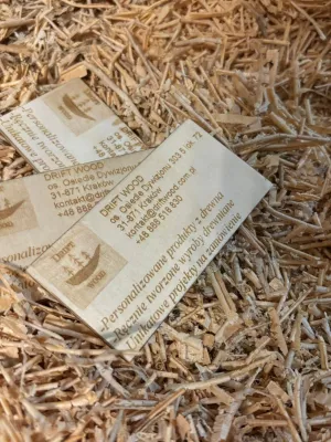 Wizytówki 10 szt  Driftwood