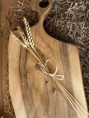 Deska do krojenia z orzecha włoskiego - monolit Driftwood nr 7