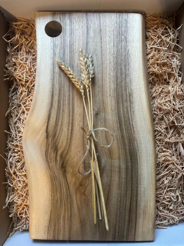 Produkt Deska do krojenia z orzecha włoskiego - monolit Driftwood nr 13 Zdjęcie