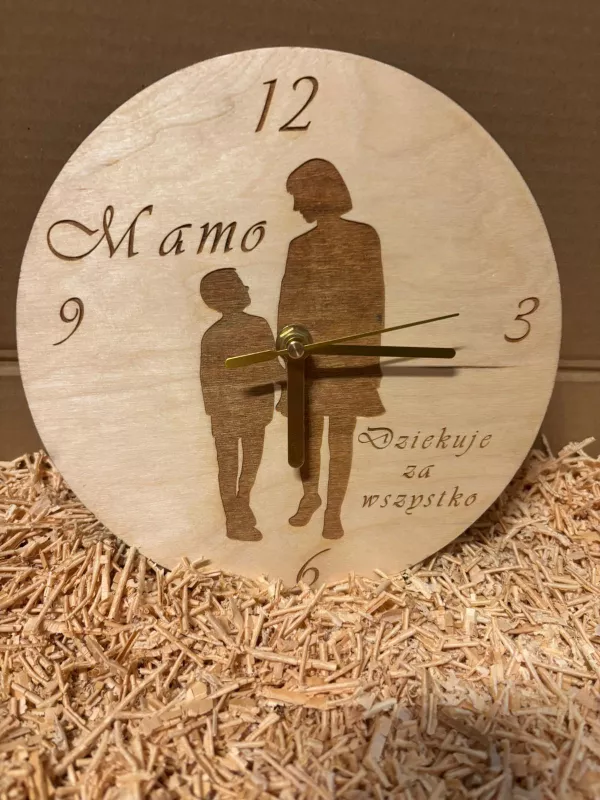Produkt Zegar personalizowany na różne okazje Driftwood Zdjęcie