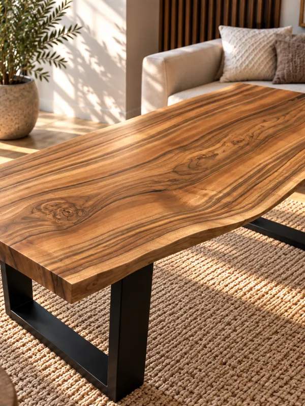 Produkt Ława z orzecha włoskiego live edge Zdjęcie