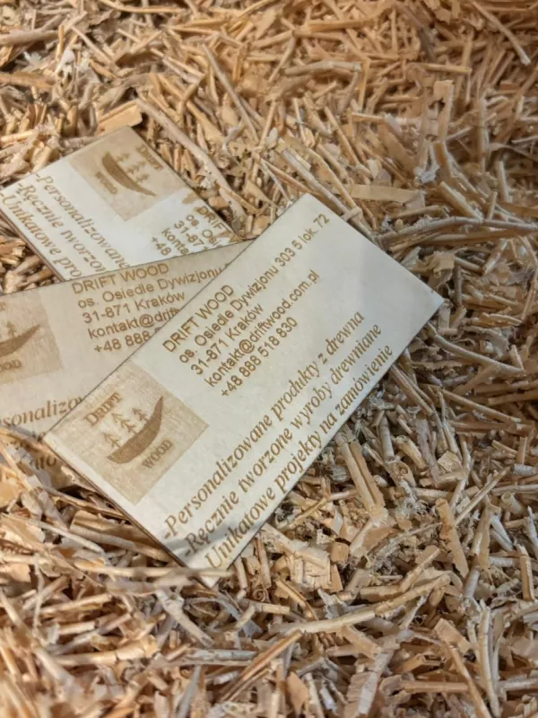 Produkt Wizytówki 10 szt  Driftwood Zdjęcie